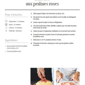 livre de recettes patisserie boulangerie